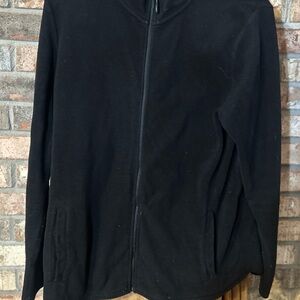 Black Full-Zip Jacket